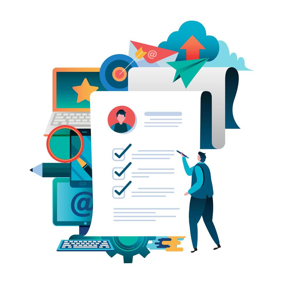 man filling out paper form vector.jpg